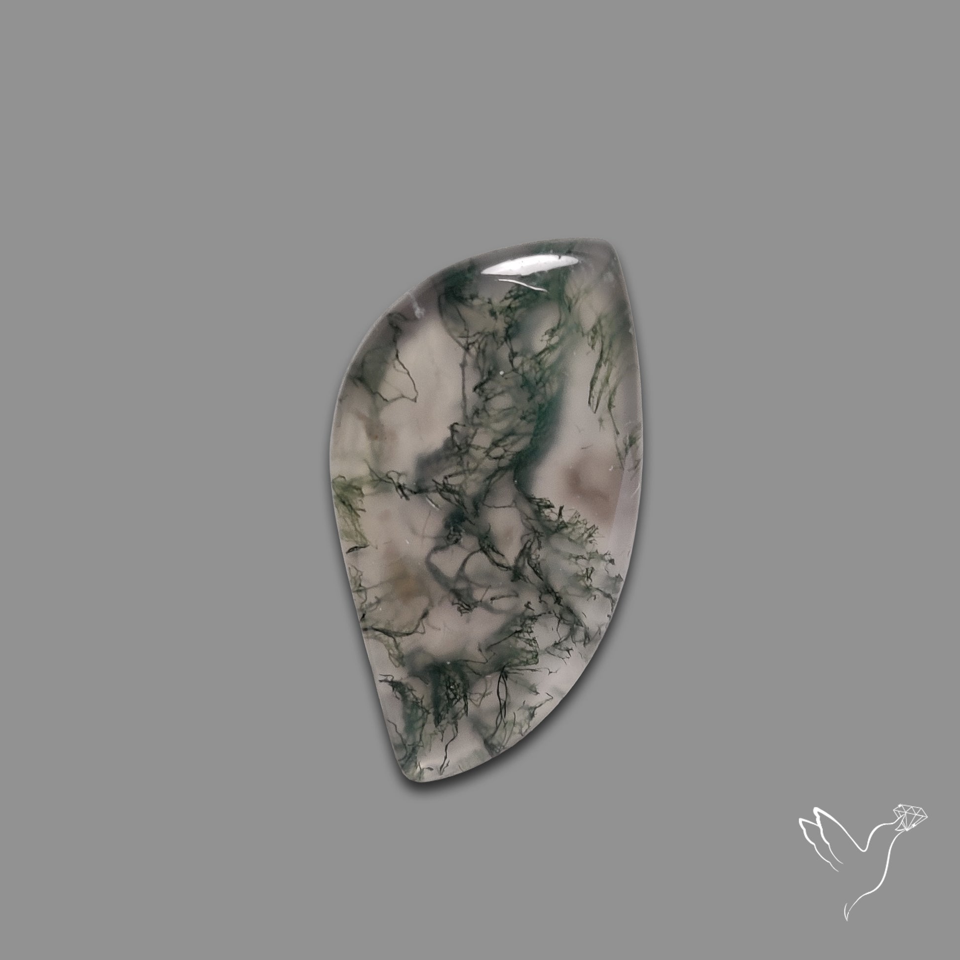Moss Agate Cabochon