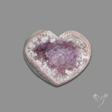 Large Amethyst Druzy Heart Specimen