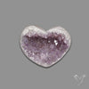Large Amethyst Druzy Heart Specimen