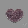Large Amethyst Druzy Heart Specimen