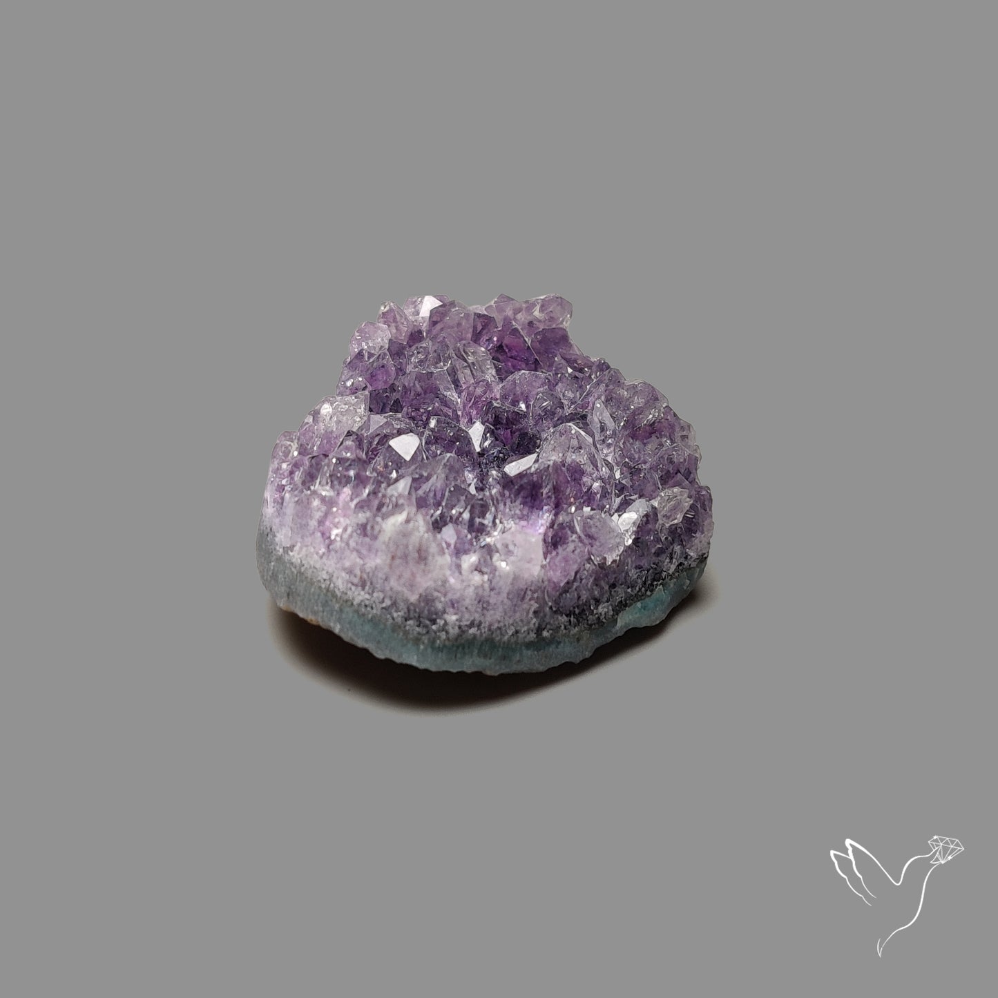 Large Amethyst Druzy Heart Specimen