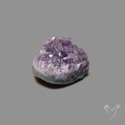 Large Amethyst Druzy Heart Specimen