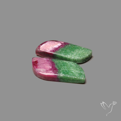 Ruby In Zoisite Pair