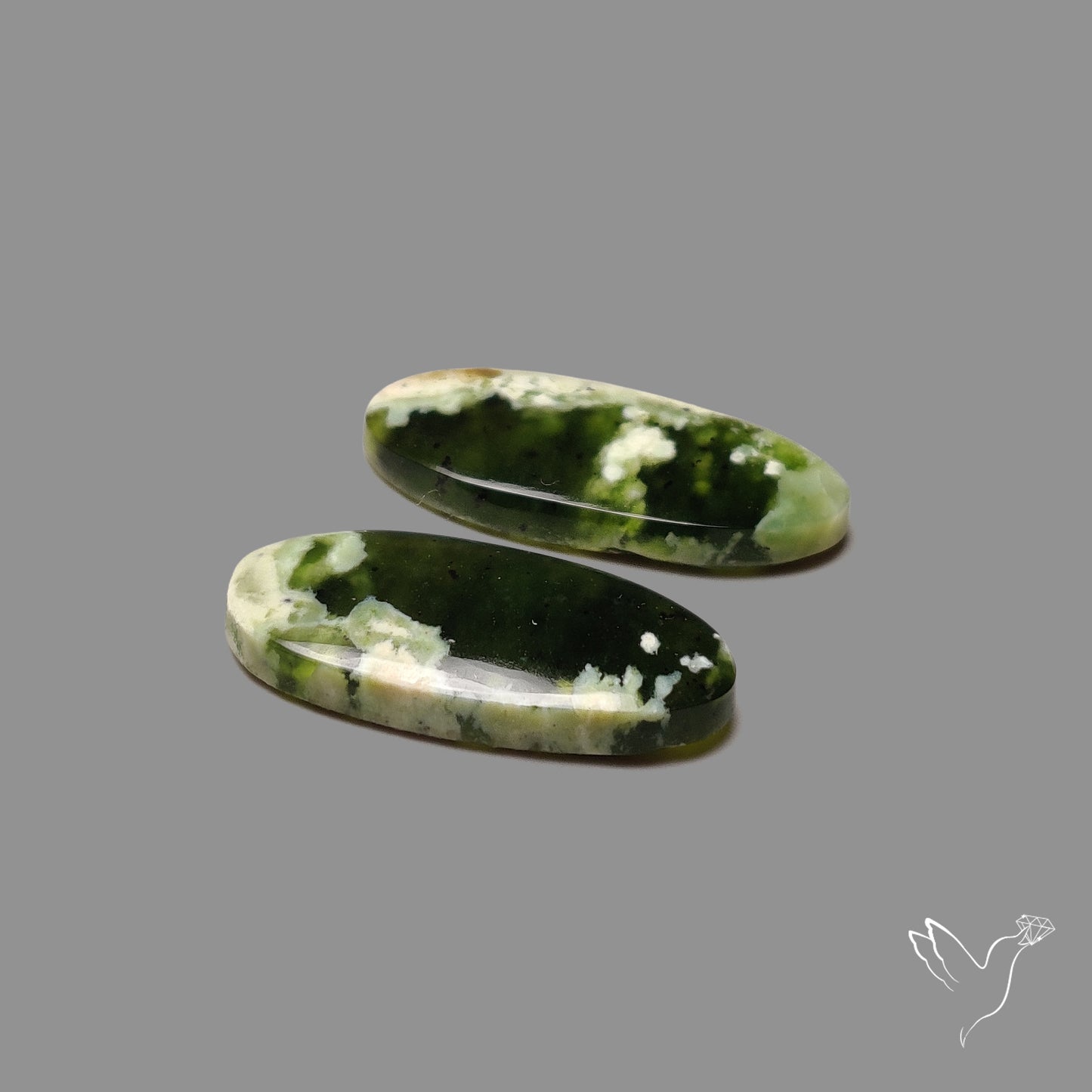 Chrome Chalcedony Pair