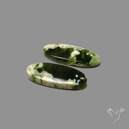 Chrome Chalcedony Pair