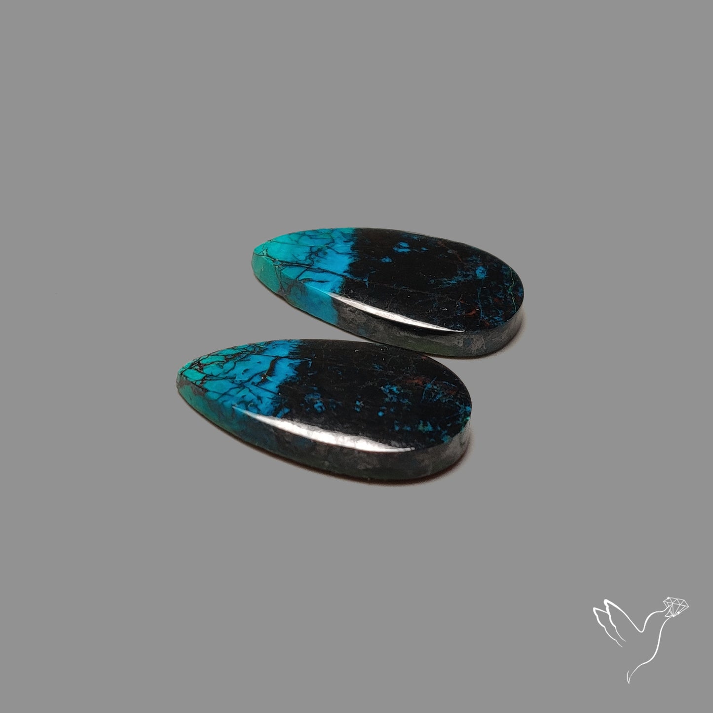 Azurite Pair