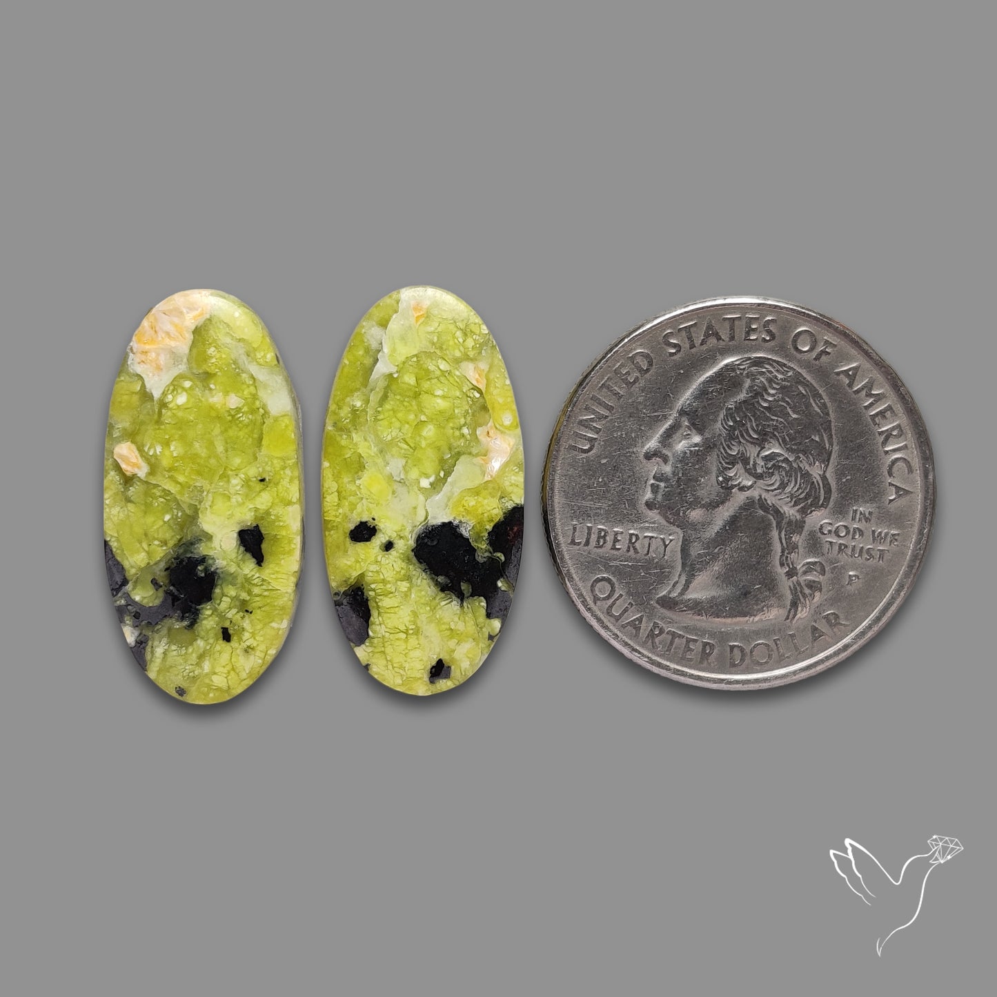 Lizardite Serpentine Pair