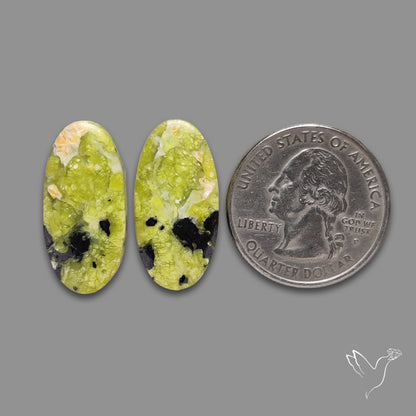 Lizardite Serpentine Pair