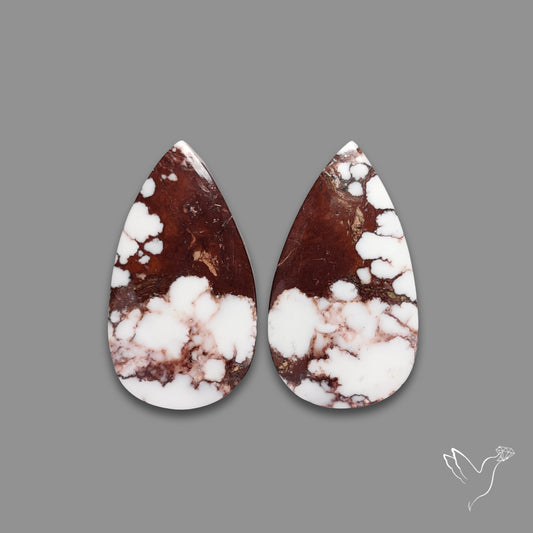 Wild Horse Jasper Pair