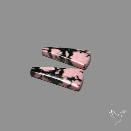 Rhodonite Pair