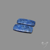 Blue Dumortierite Pair