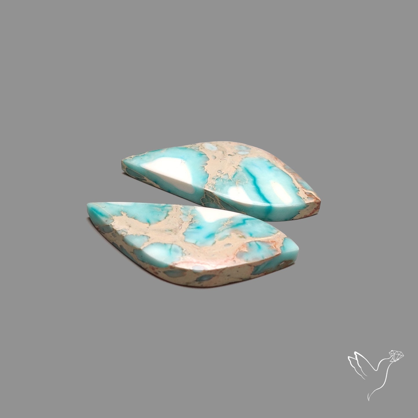 Sea Sediment Jasper Pair