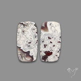 Crazylace Agates Pair