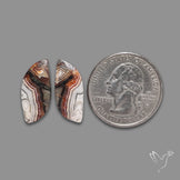 Crazylace Agates Pair