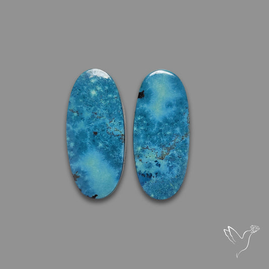 Azurite Pair