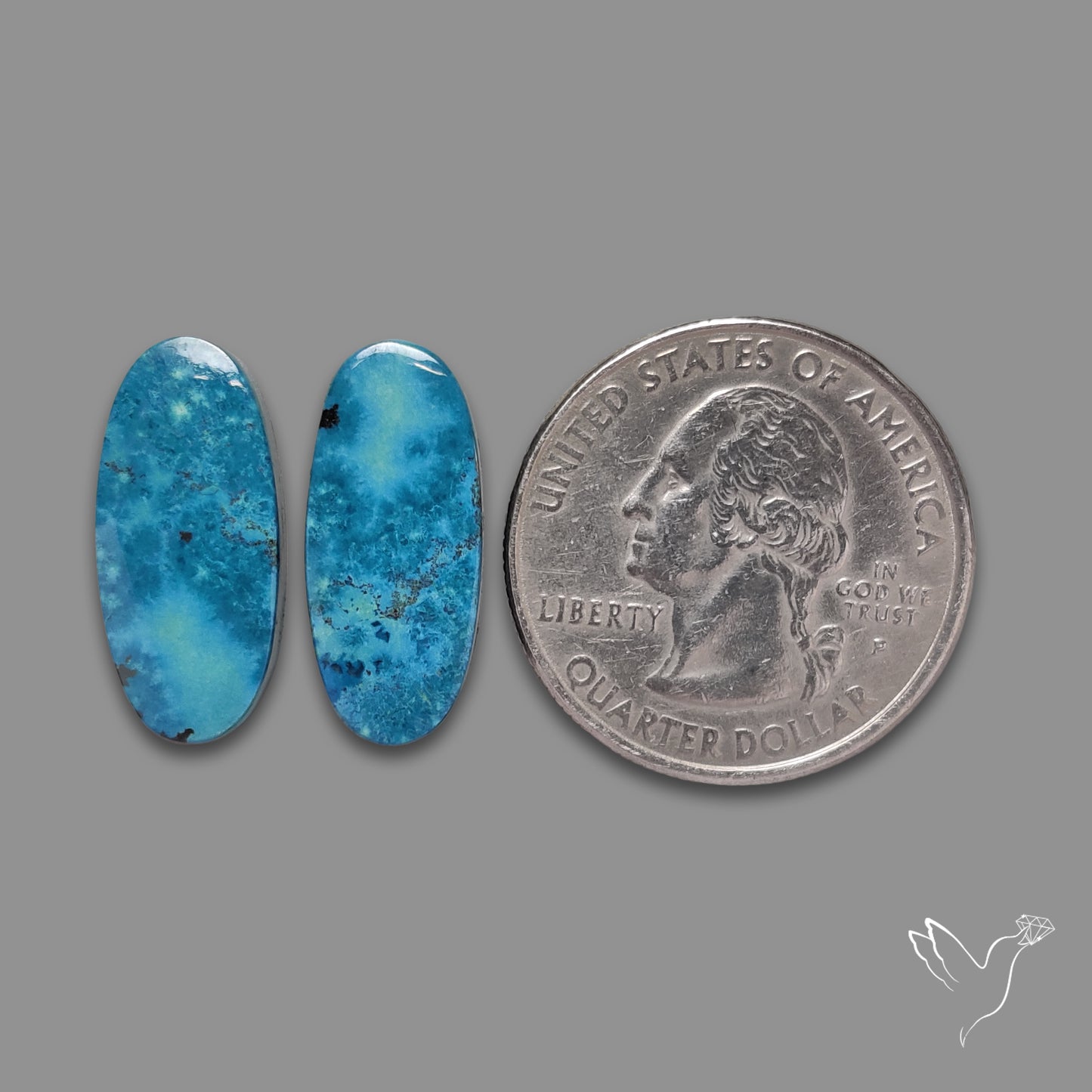 Azurite Pair