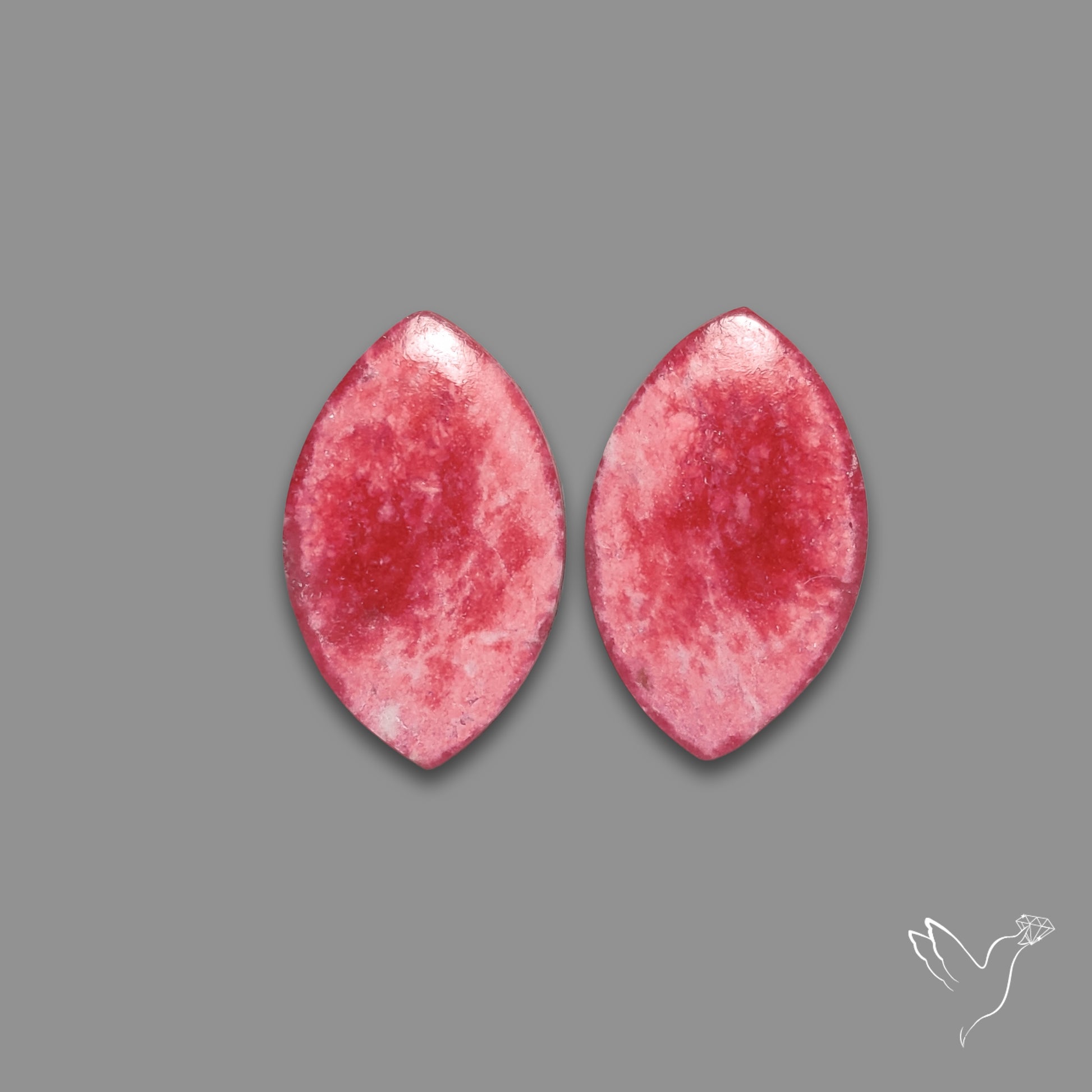 Pink Thulite Pair