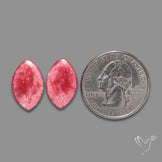Pink Thulite Pair