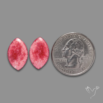 Pink Thulite Pair