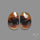 Rose Cut Montana Agate Pair
