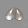 Rose Cut Grey Moonstone Pair