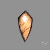 Labradorite Cabochon Rare Natural Orange Sheen