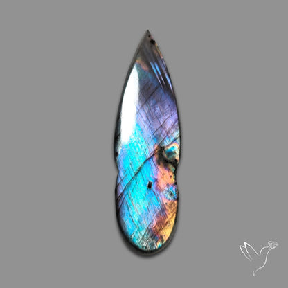Rainbow Spectrolite Cabochon