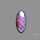 Electric Blue Spectrolite Cabochon