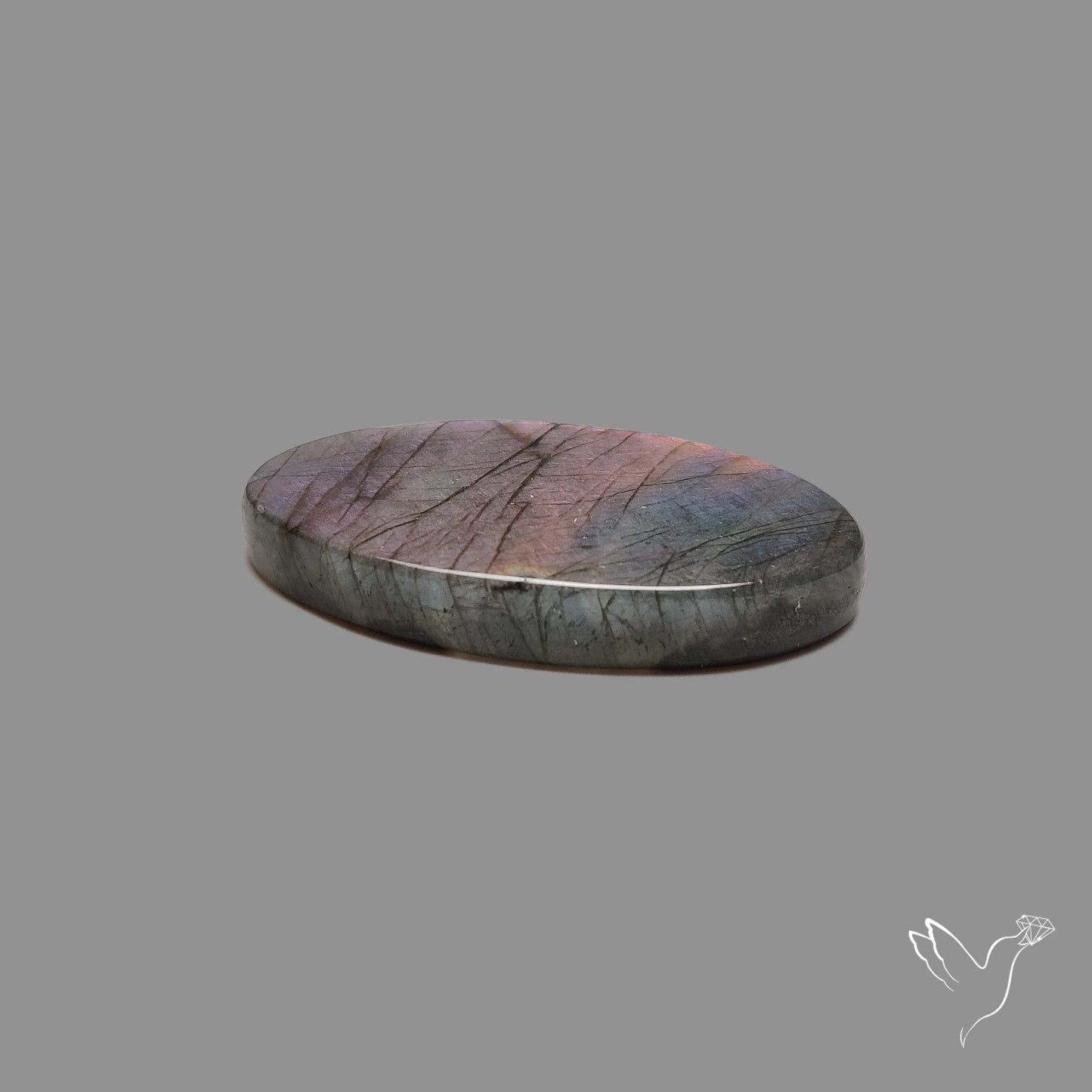 Deep Purple Spectrolite Cabochon