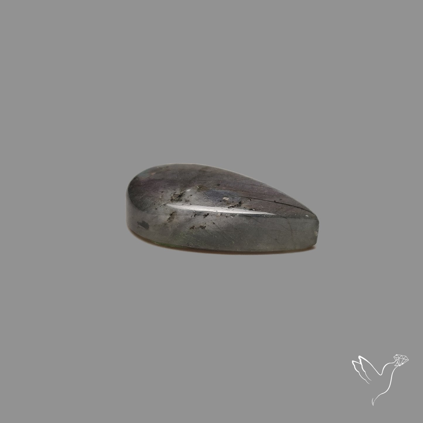 Purple Spectrolite Cabochon