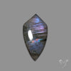 Purple Spectrolite Cabochon