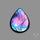 Purple Spectrolite Cabochon
