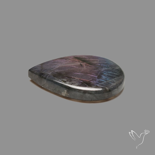 Purple Spectrolite Cabochon