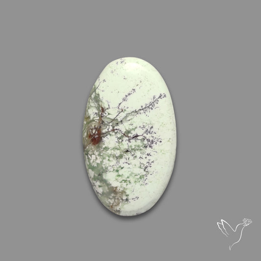 Citron Chrysoprase Cabochon
