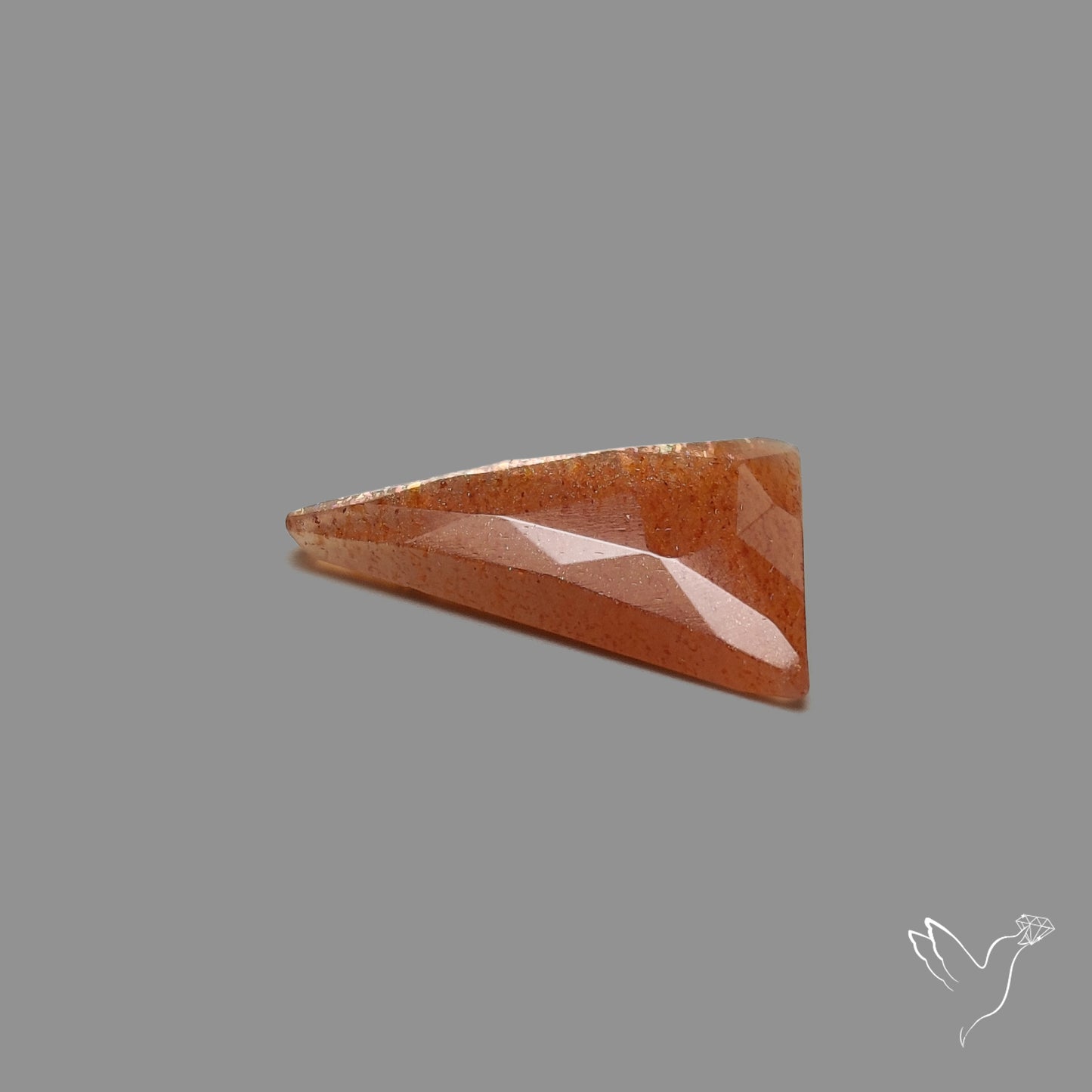 Rose Cut Meteor Shower Sunstone Rainbow Sheen