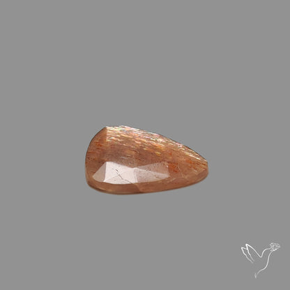 Rose Cut Meteor Shower Sunstone Rainbow Sheen