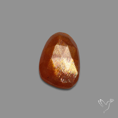 Rose Cut Meteor Shower Sunstone Rainbow Sheen