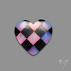 Intarcia Aurora Opal Inlay Black Onyx Heart