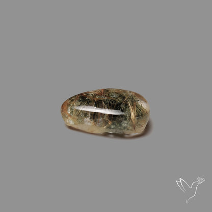 Lodolite Cabochon Uneven Back