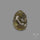Green Grossular Garnet Raw Face Druzy
