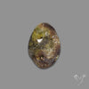Green Grossular Garnet Raw Face Druzy