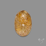 Citrine Mughal Carving