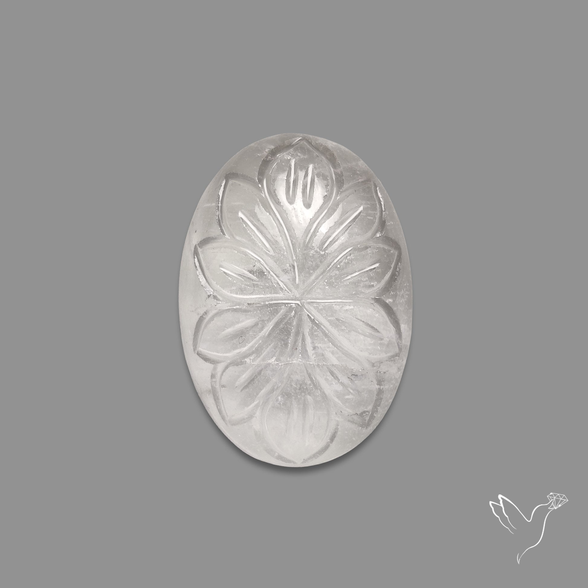 Himalayan Quartz Mughal Carving