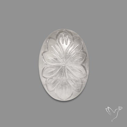 Himalayan Quartz Mughal Carving