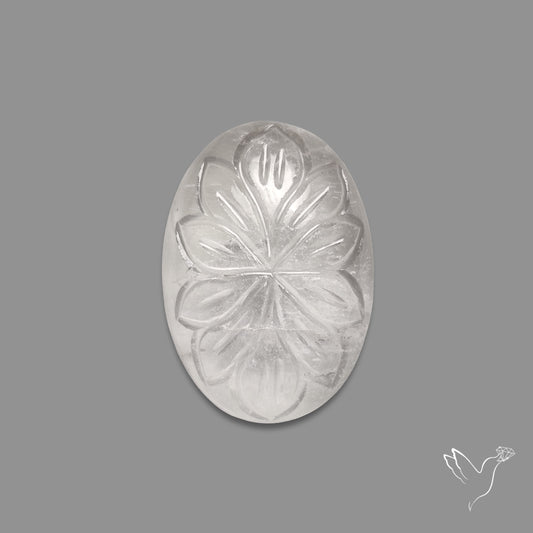 Himalayan Quartz Mughal Carving