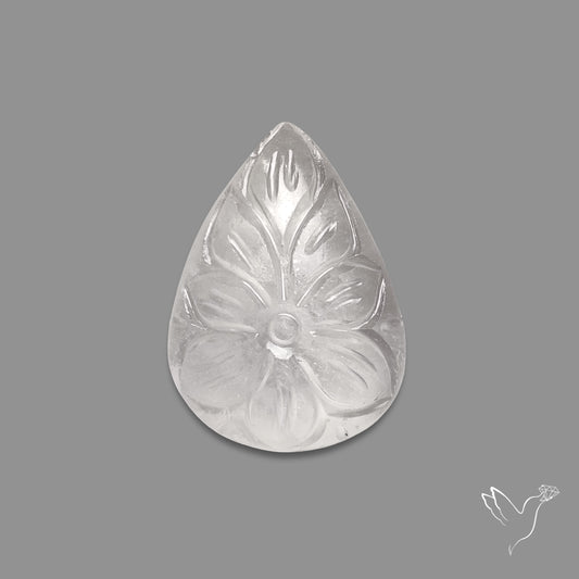 Himalayan Quartz Mughal Carving