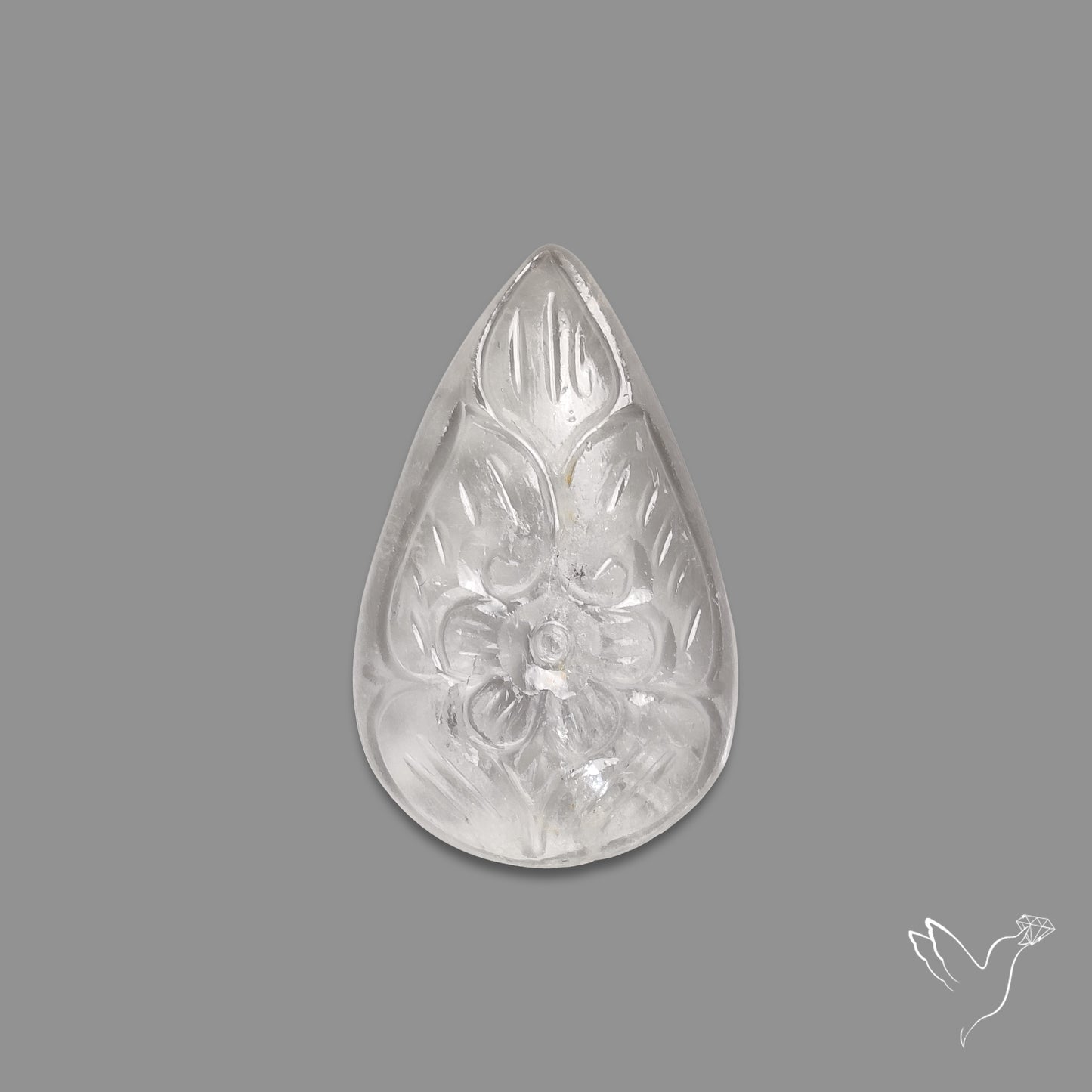 Himalayan Quartz Mughal Carving