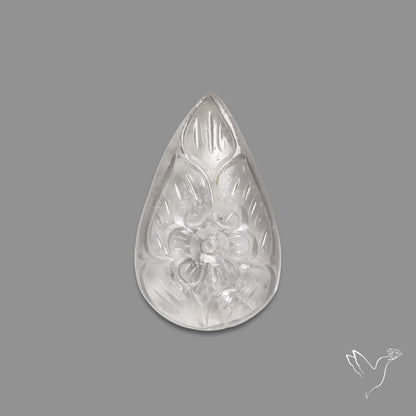 Himalayan Quartz Mughal Carving