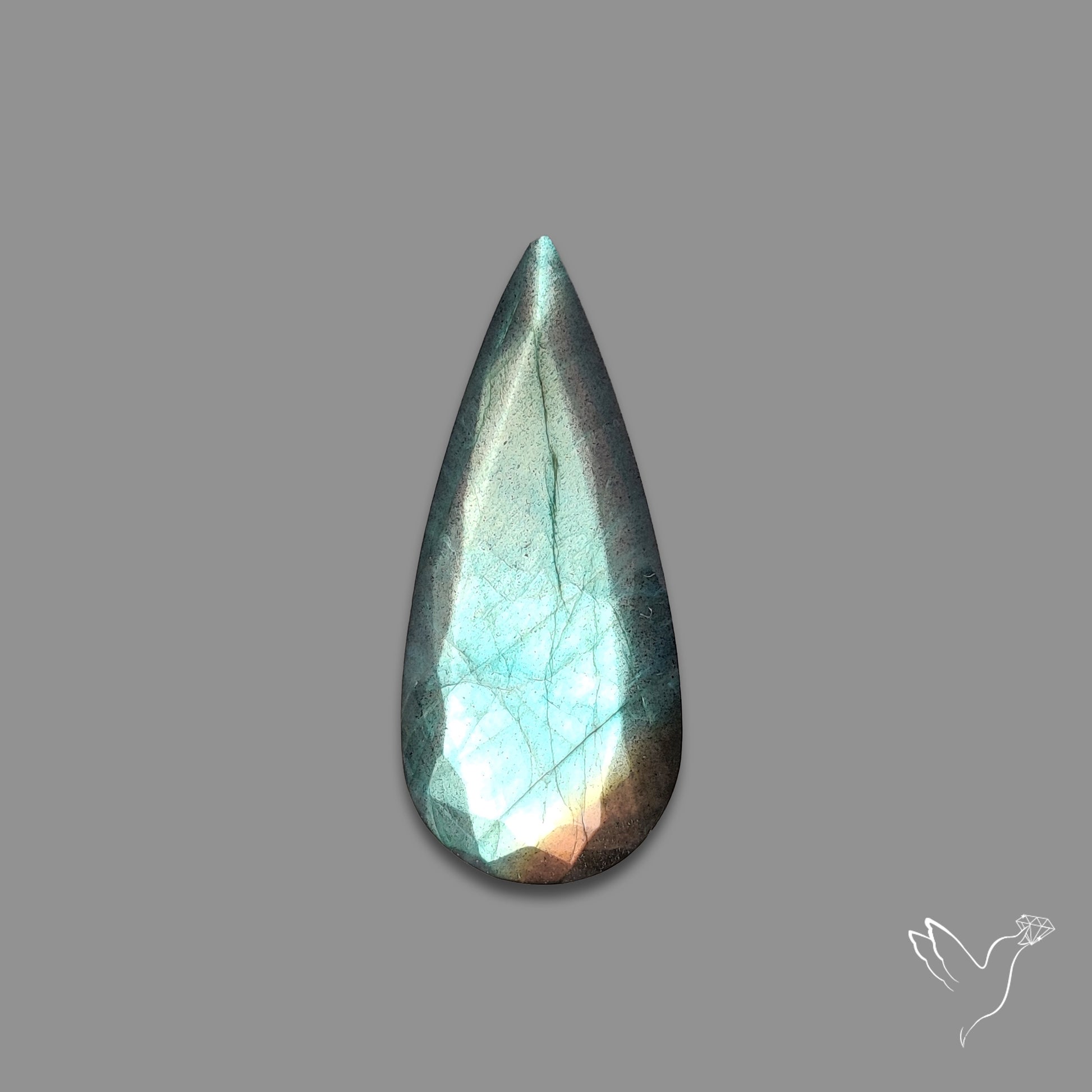 Portrait Cut Blue Labradorite