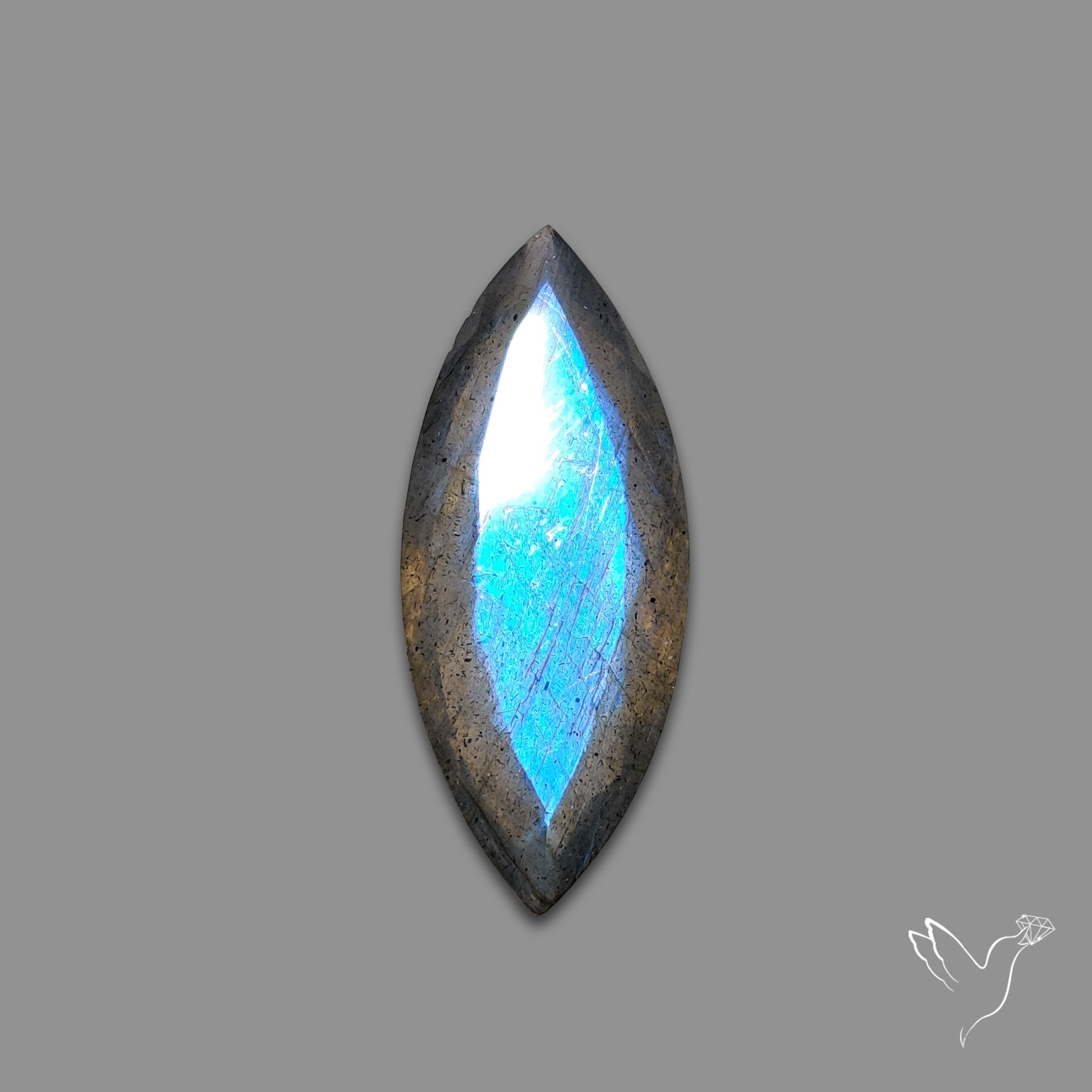 Portrait Cut Blue Labradorite